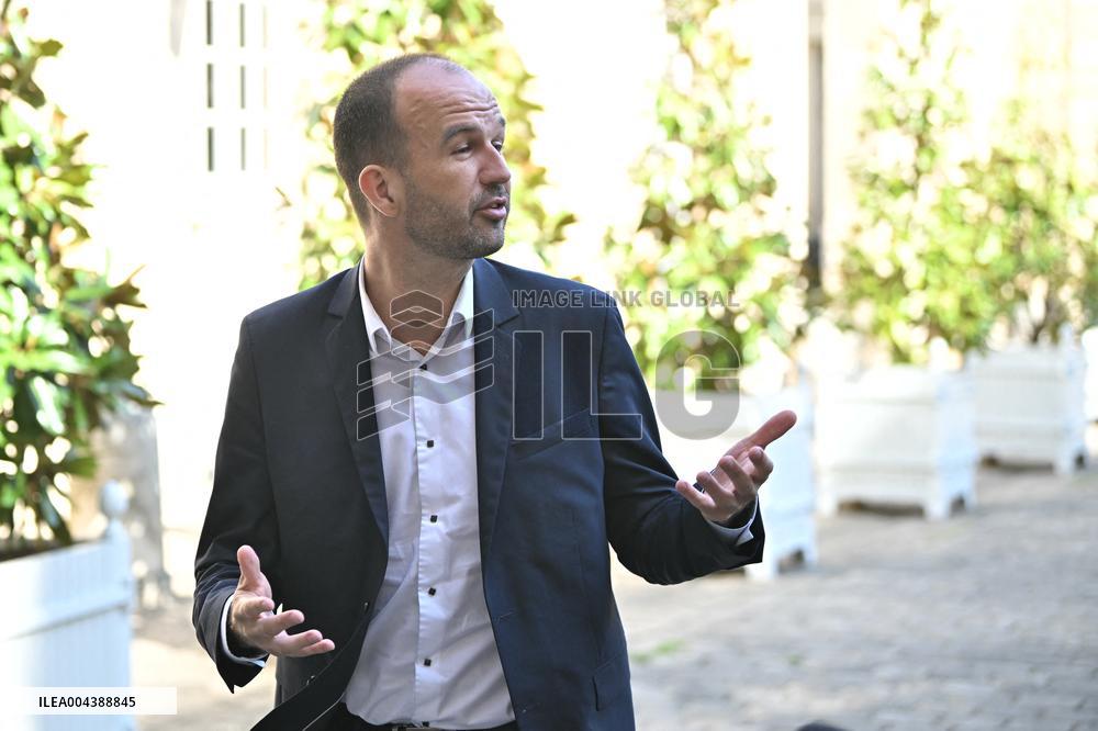PM Bayrou Meets Manuel Bompard - Paris