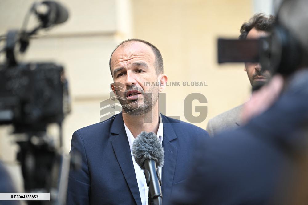 PM Bayrou Meets Manuel Bompard - Paris