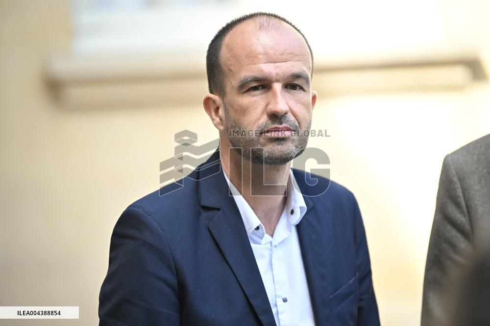 PM Bayrou Meets Manuel Bompard - Paris