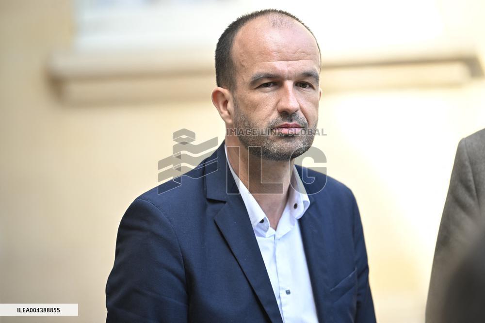 PM Bayrou Meets Manuel Bompard - Paris