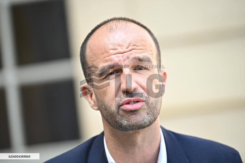 PM Bayrou Meets Manuel Bompard - Paris