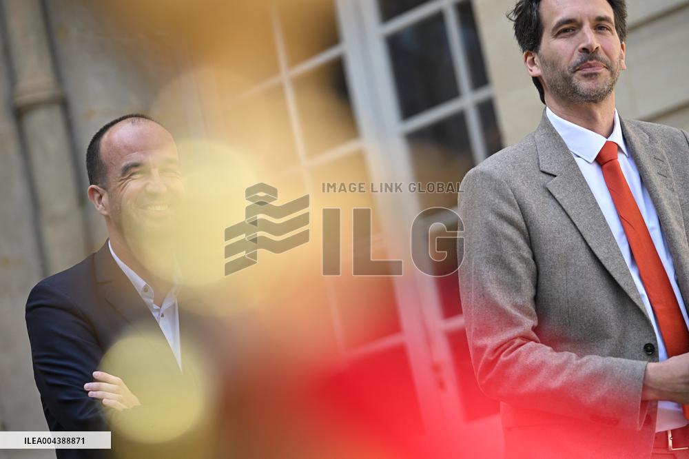 PM Bayrou Meets Manuel Bompard - Paris