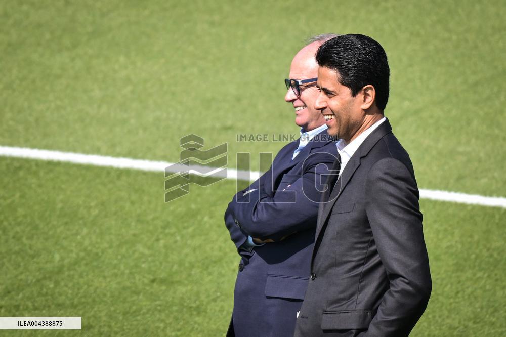 PSG Training before facing Arsenal - FA