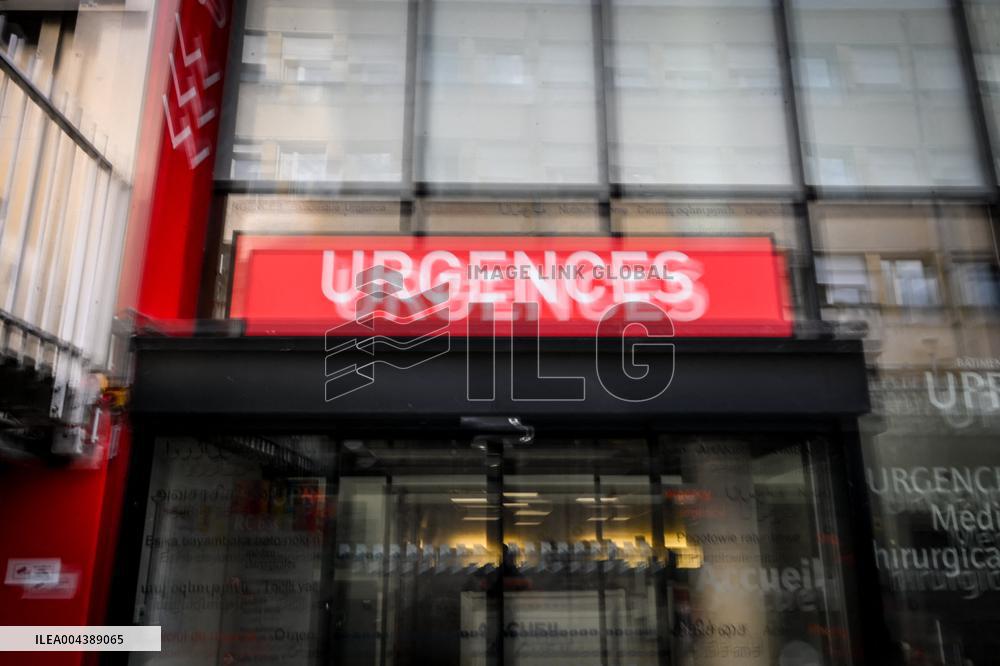 Emergency Department At Saint-Antoine Hospital - Paris