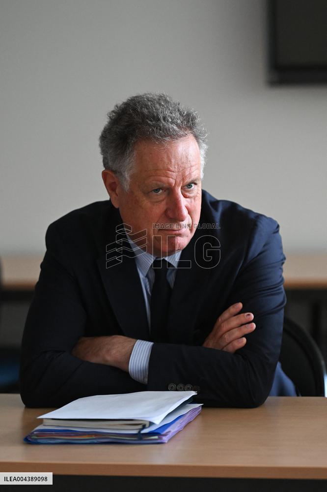 Marcangeli And Ravel Visit Internal Medicine Department At Saint-Antoine Hospital - Paris