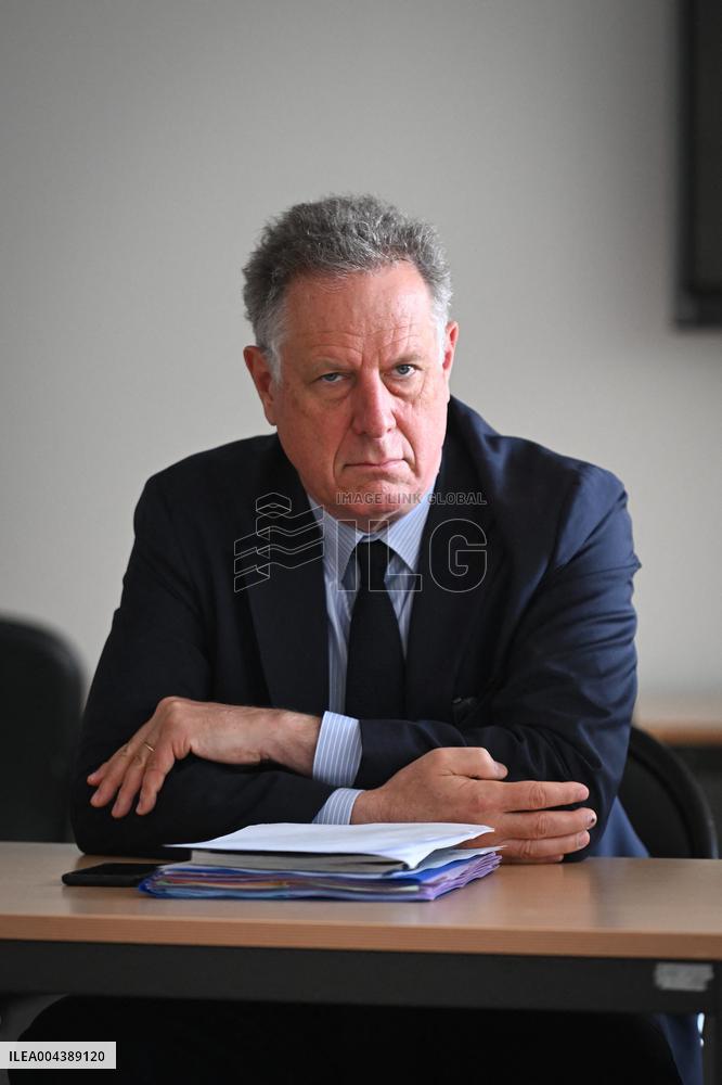 Marcangeli And Ravel Visit Internal Medicine Department At Saint-Antoine Hospital - Paris