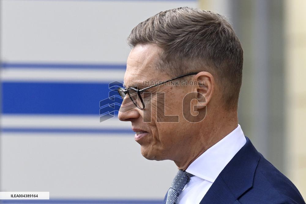 Prime Minister Luc Frieden visiting Finland