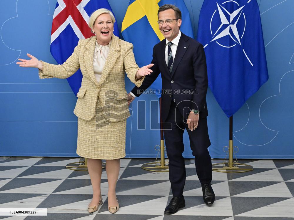 SWEDEN STATE VISIT FROM ICELAND