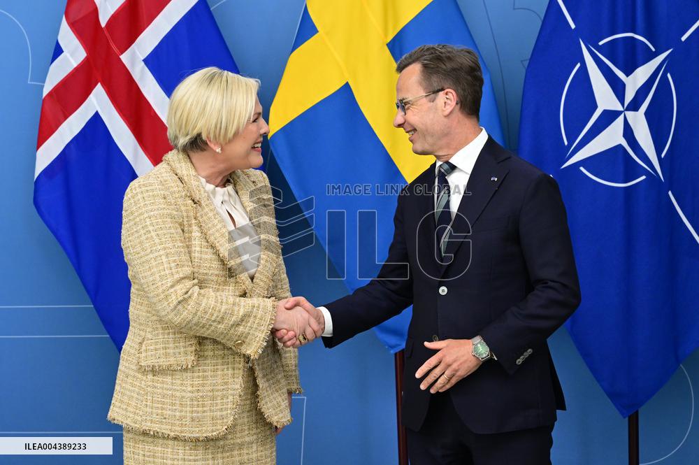 SWEDEN STATE VISIT FROM ICELAND