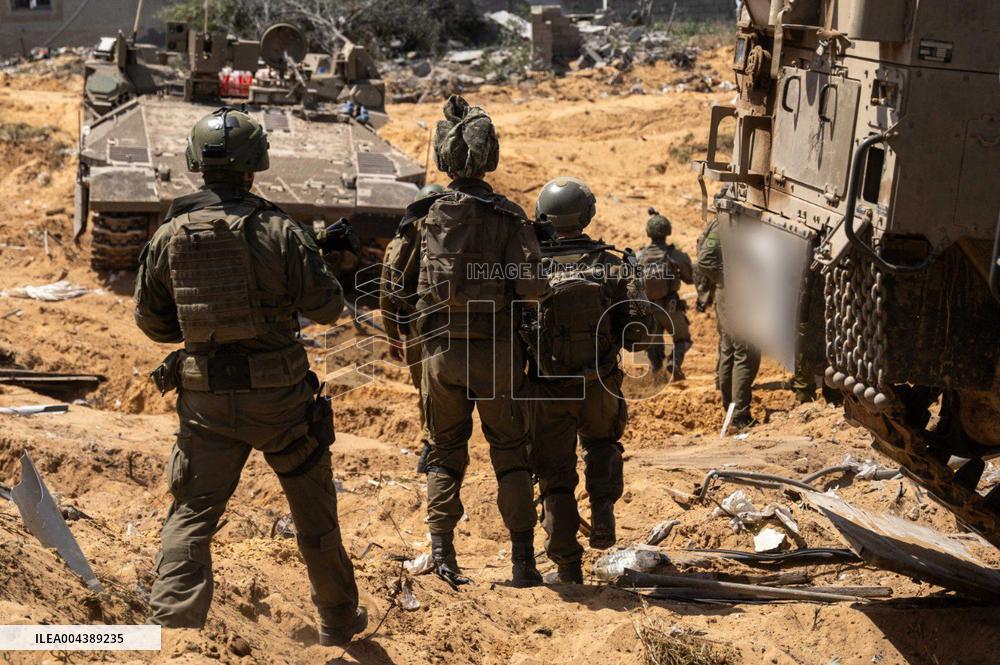 IDF Troops In Gaza - Palestine
