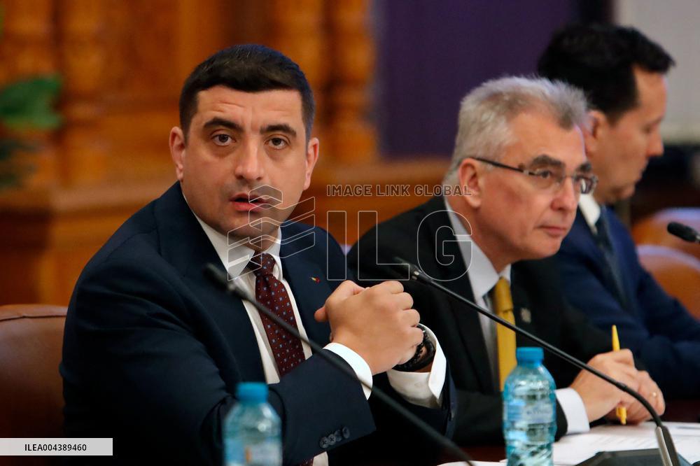 Romanian Far-Right Candidate George Simion - Bucharest