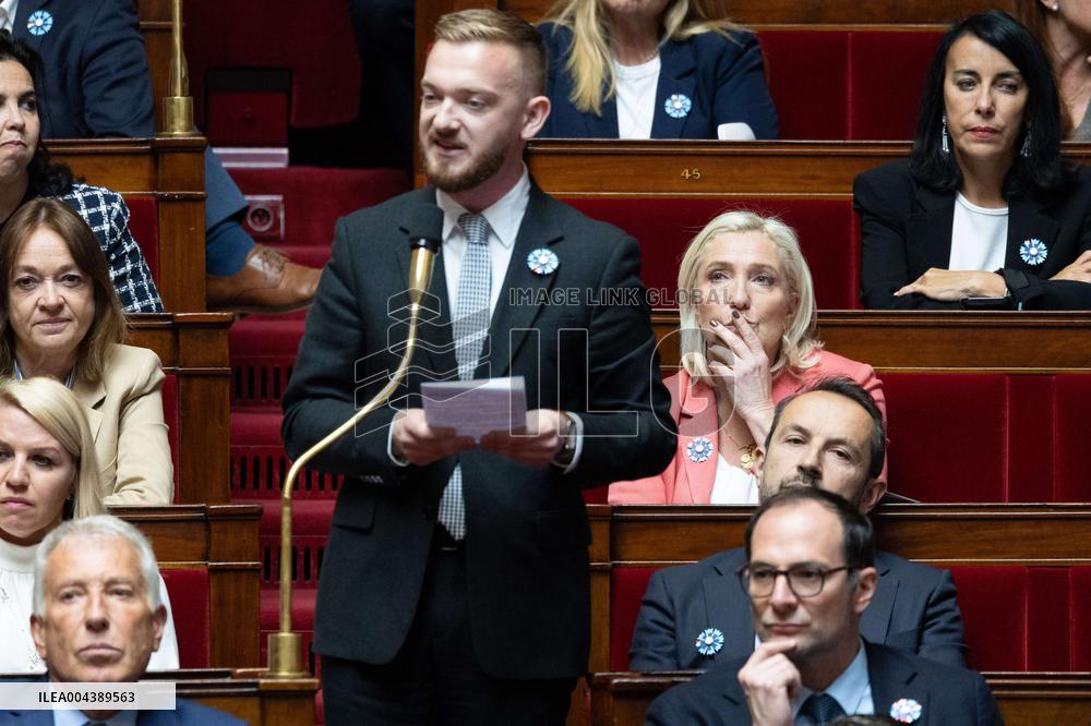 Questions to the government at the National Assembly - Paris RL