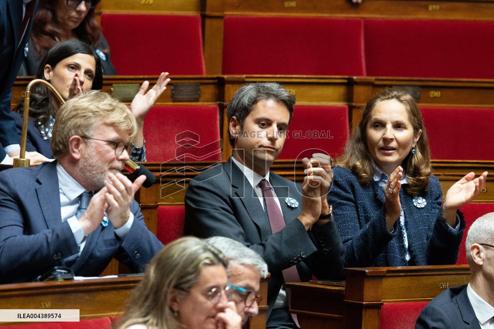 Questions to the government at the National Assembly - Paris RL