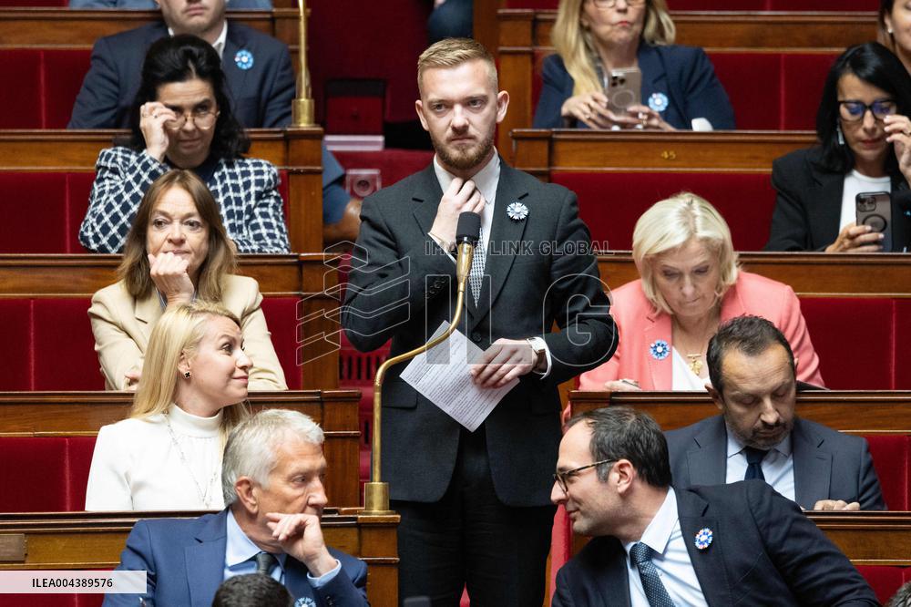 Questions to the government at the National Assembly - Paris RL