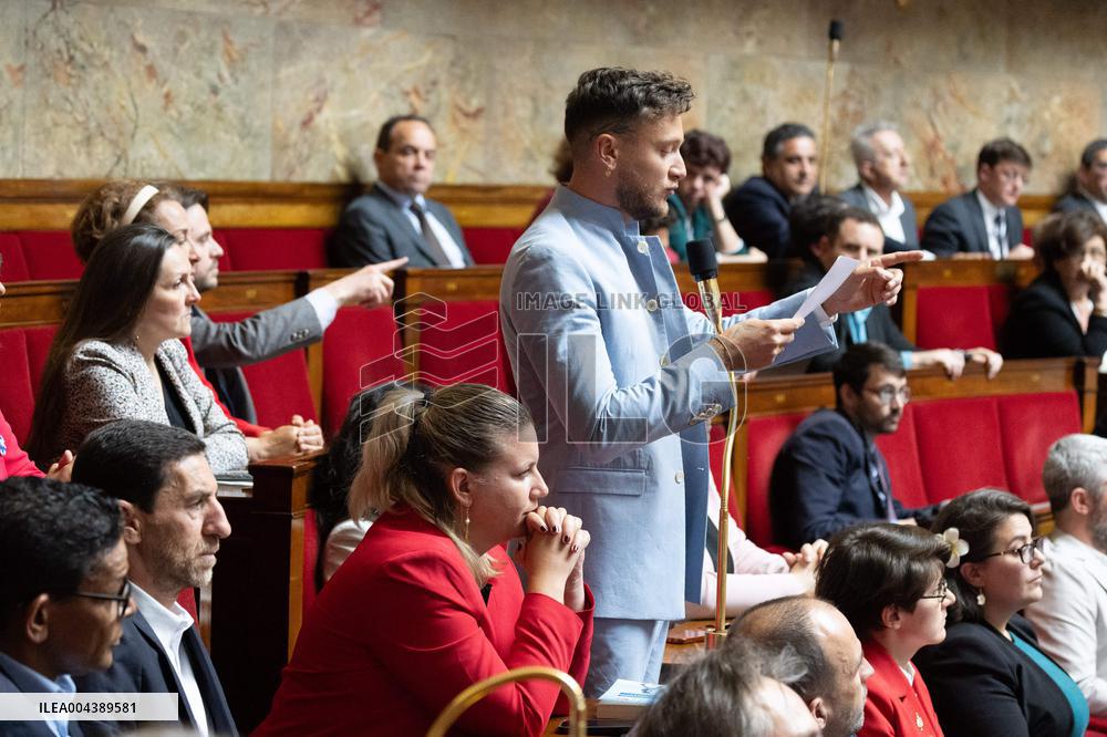 Questions to the government at the National Assembly - Paris RL