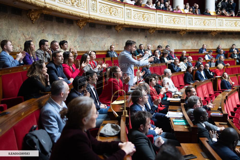 Questions to the government at the National Assembly - Paris RL