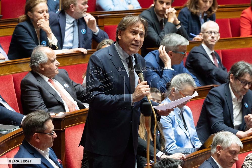 Questions to the government at the National Assembly - Paris RL