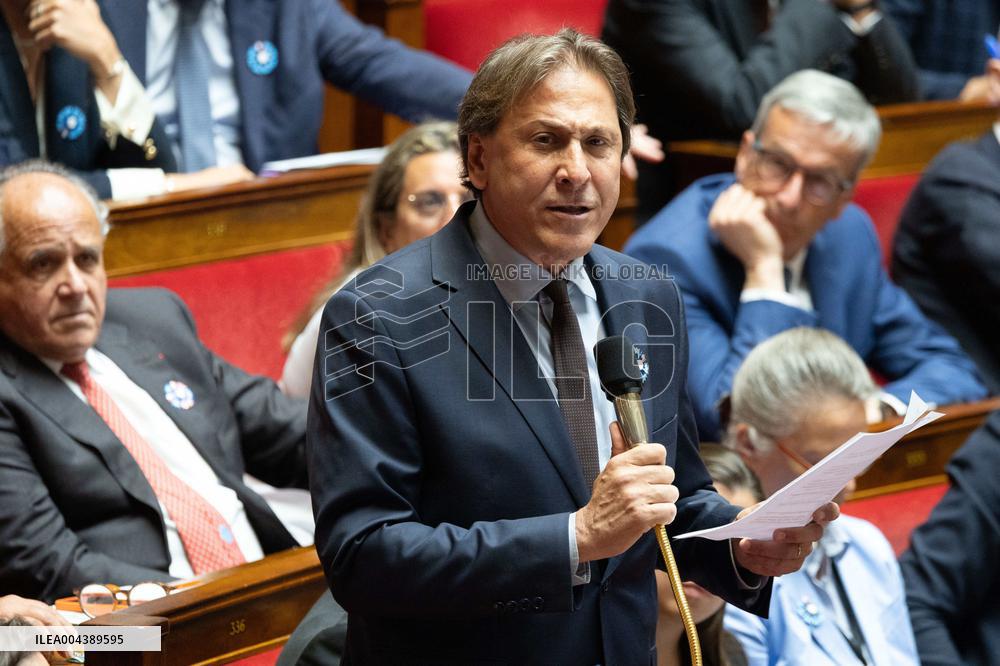 Questions to the government at the National Assembly - Paris RL