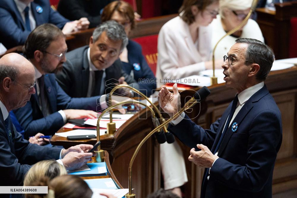 Questions to the government at the National Assembly - Paris RL