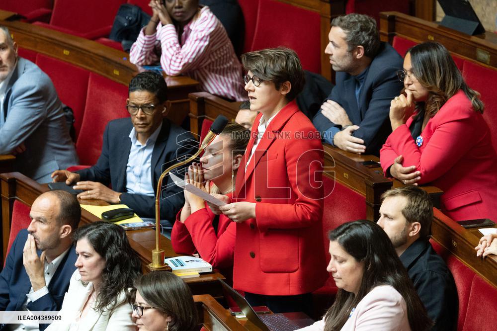 Questions to the government at the National Assembly - Paris RL