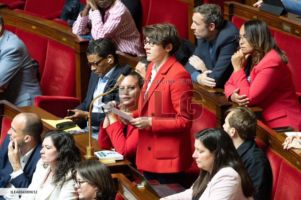 Questions to the government at the National Assembly - Paris RL