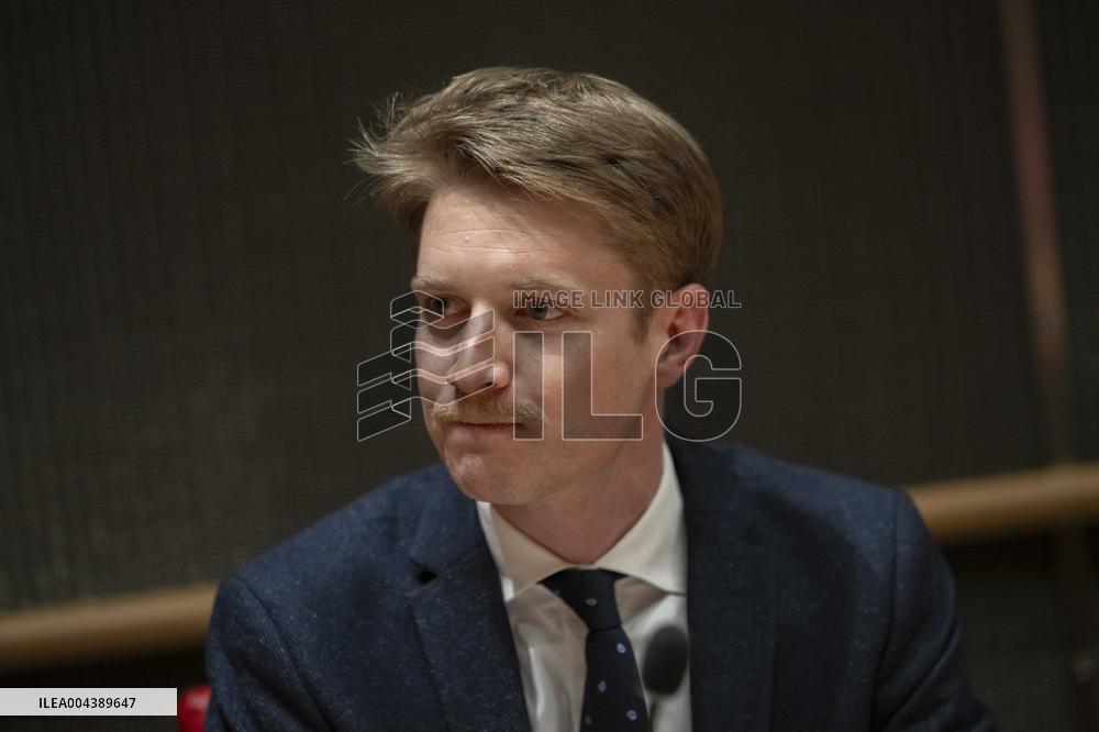 Arnaud Rerolle at French National Assembly - Paris