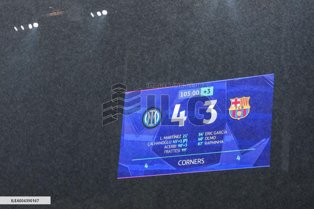CALCIO - UEFA Champions League - Inter - FC Internazionale vs FC Barcelona