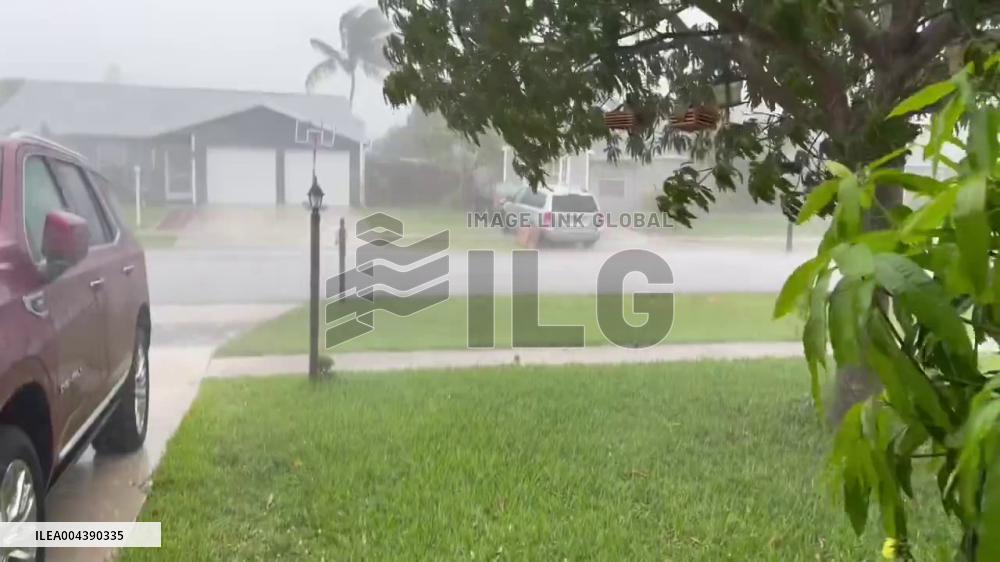 US: Isolated Severe Storms Bring Hail, Damaging Winds, Flood to South Florida 3