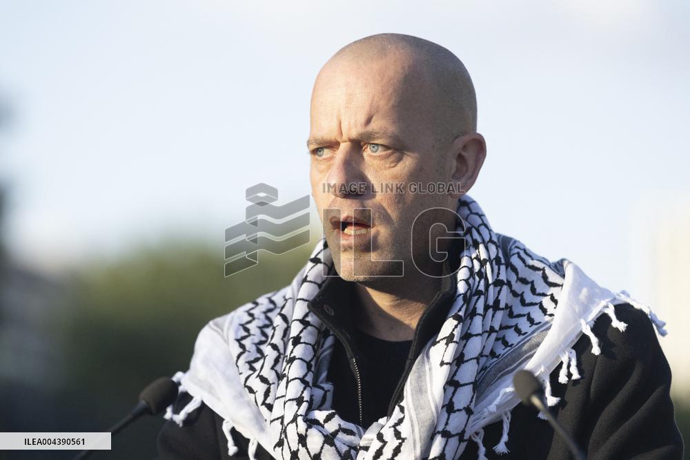 Melenchon Rallies Against Dissolution Threats - Paris