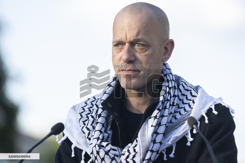 Melenchon Rallies Against Dissolution Threats - Paris