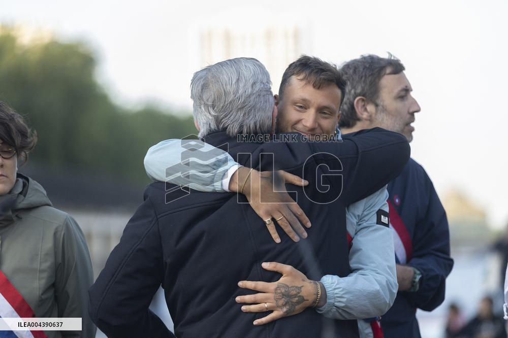 Melenchon Rallies Against Dissolution Threats - Paris