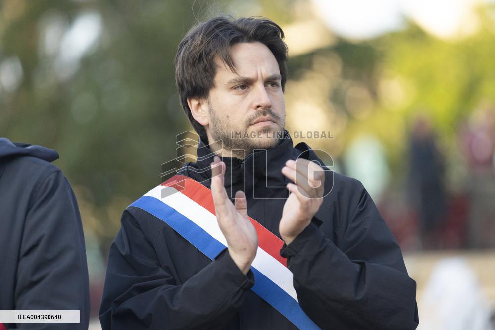 Melenchon Rallies Against Dissolution Threats - Paris