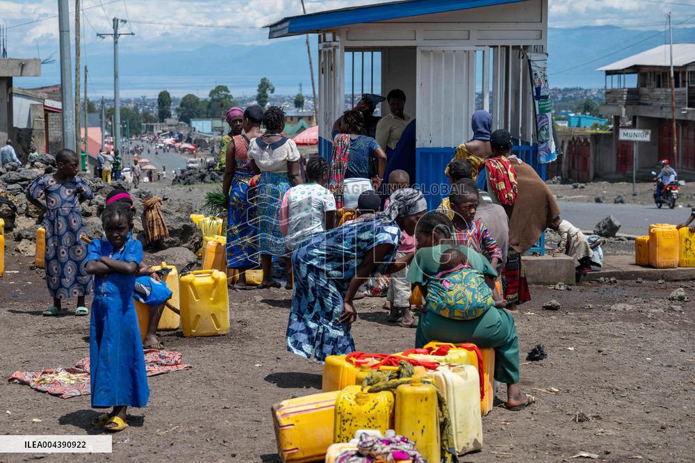 Displaced People in Goma - Congo