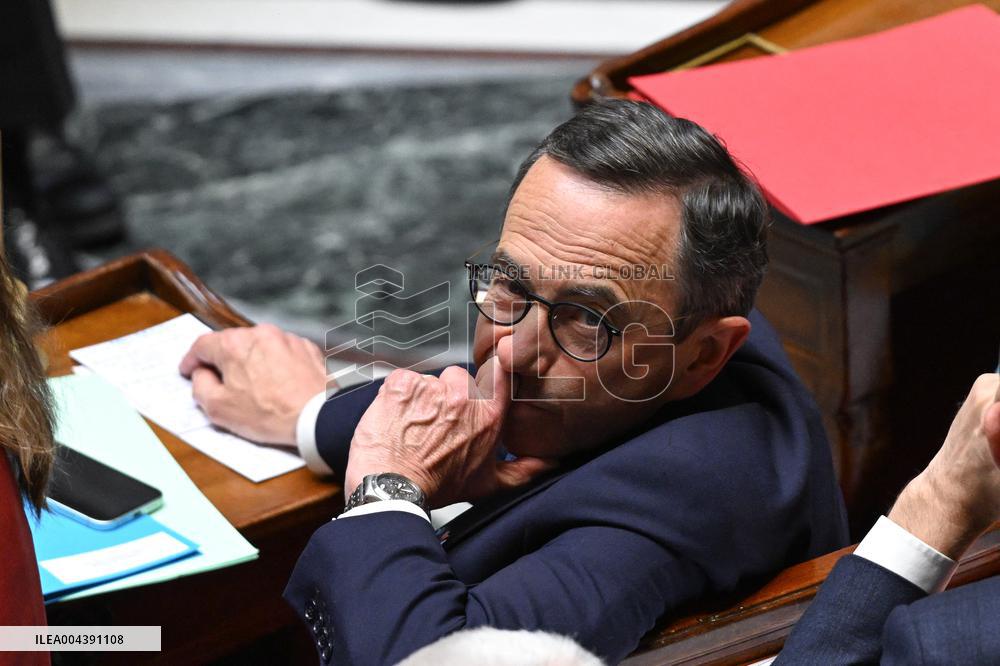 Questions Session To The Government - Paris