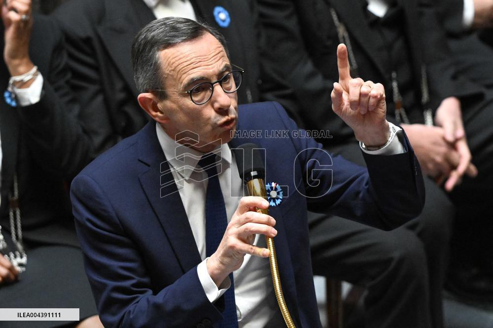 Questions Session To The Government - Paris