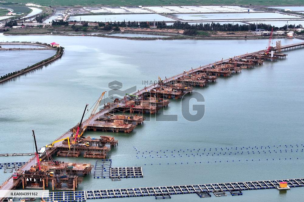 Houhai Cross-Sea Special Bridge Construction