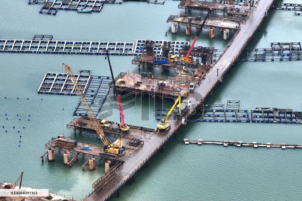 Houhai Cross-Sea Special Bridge Construction