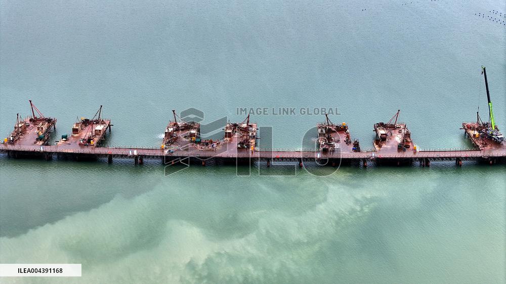 Houhai Cross-Sea Special Bridge Construction