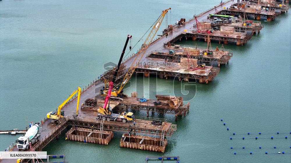 Houhai Cross-Sea Special Bridge Construction