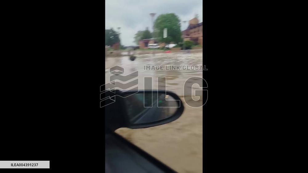 Serbia: Severe Flooding Hits Eastern Golubac After Storm