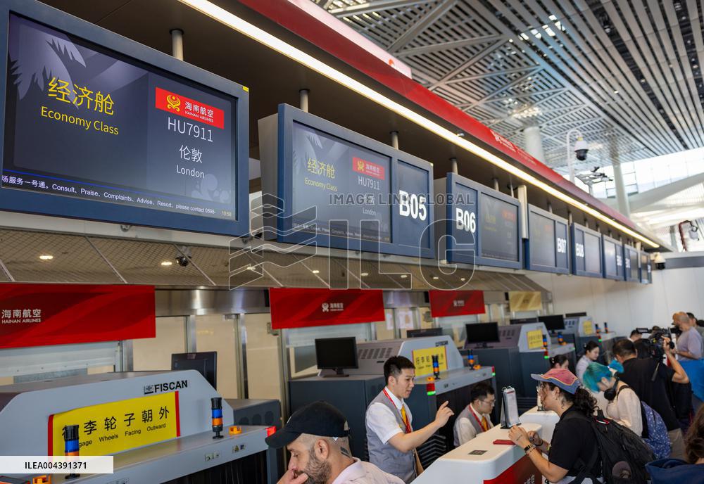 Haikou London Passenger Route Opened