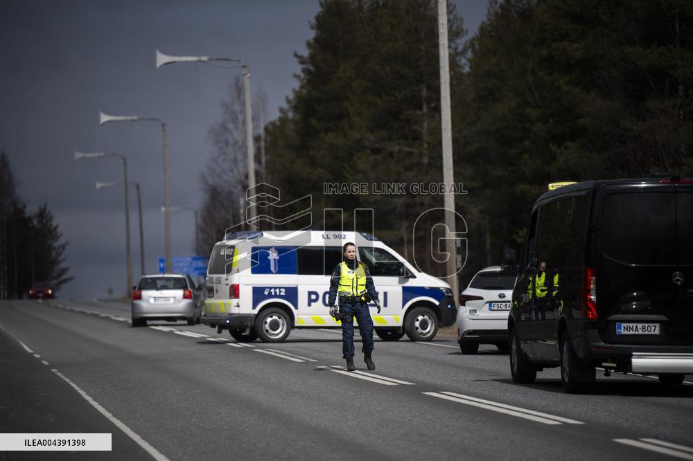 Hornet crashed in Rovaniemi, Finnish Lapland