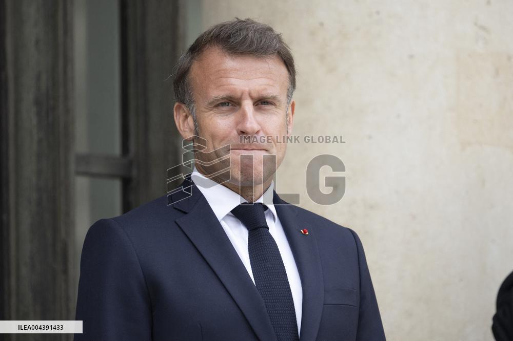 President Macron Meets Chancellor Merz - Paris