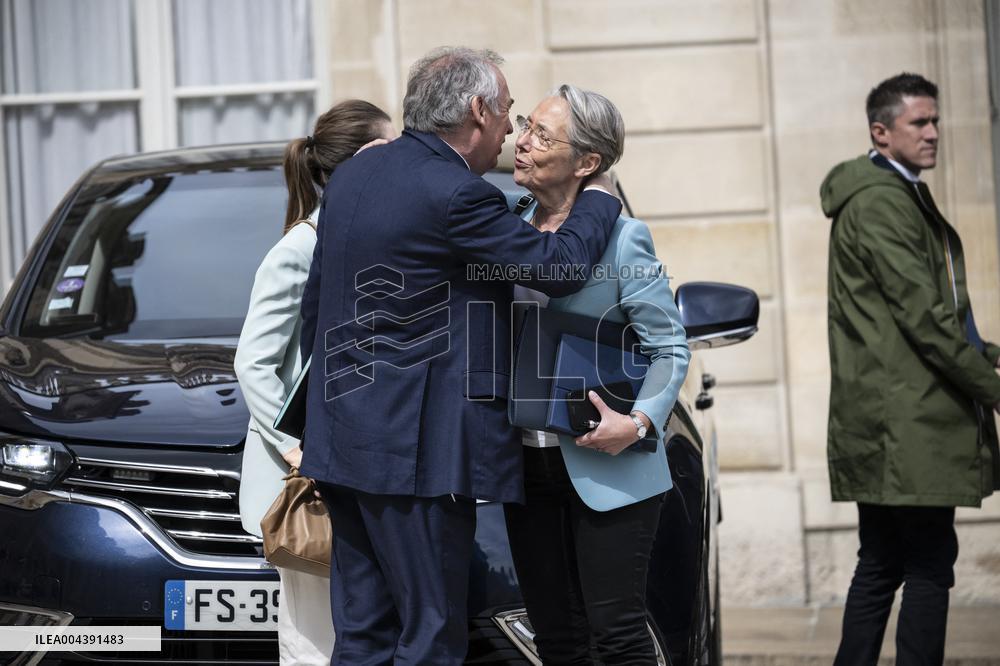 Weekly Cabinet Meeting - Paris