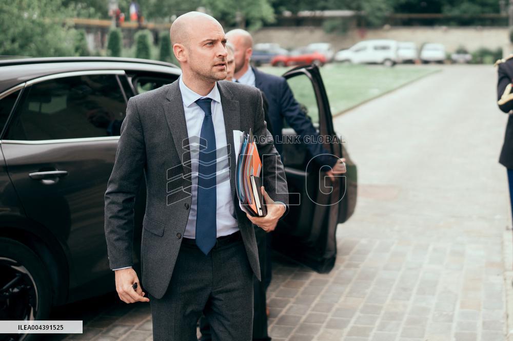 Jean-Noel Barrot receives his German counterpart Johann Wadephul - Paris AJ