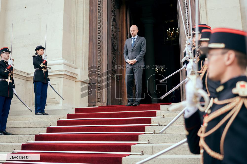 Jean-Noel Barrot receives his German counterpart Johann Wadephul - Paris AJ