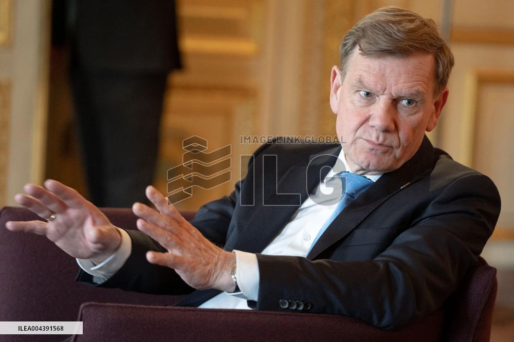 Jean-Noel Barrot receives his German counterpart Johann Wadephul - Paris AJ