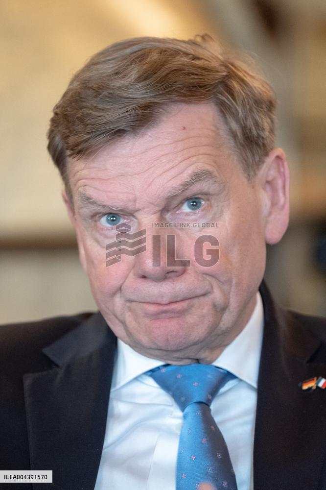 Jean-Noel Barrot receives his German counterpart Johann Wadephul - Paris AJ