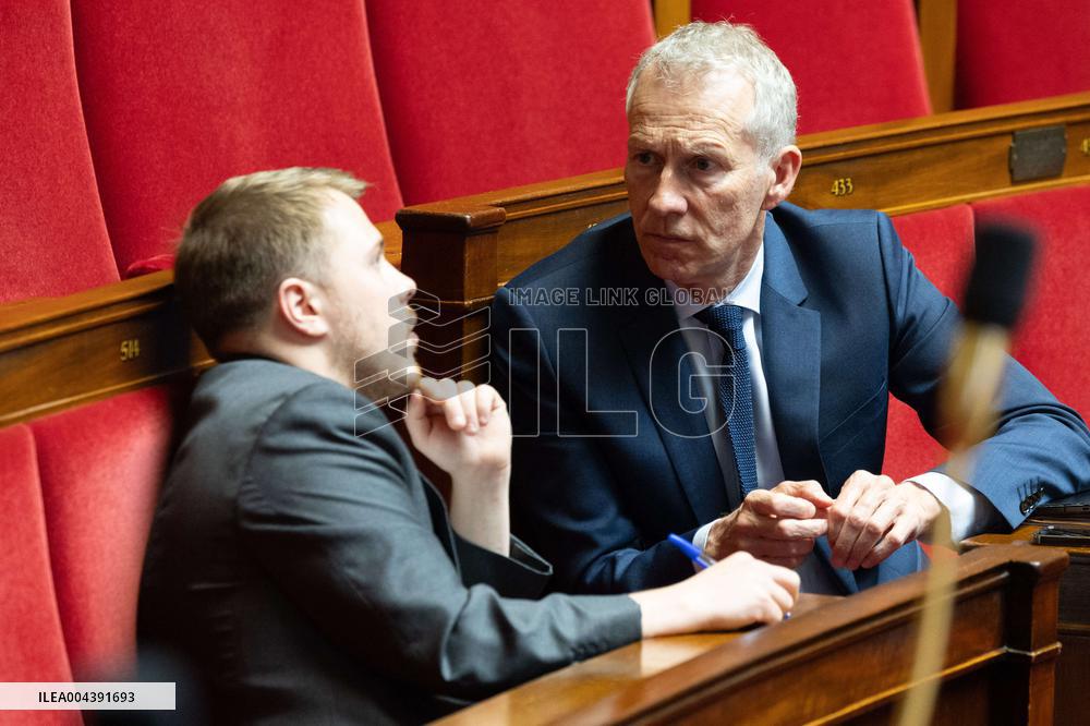 Questions to the government at the National Assembly - Paris