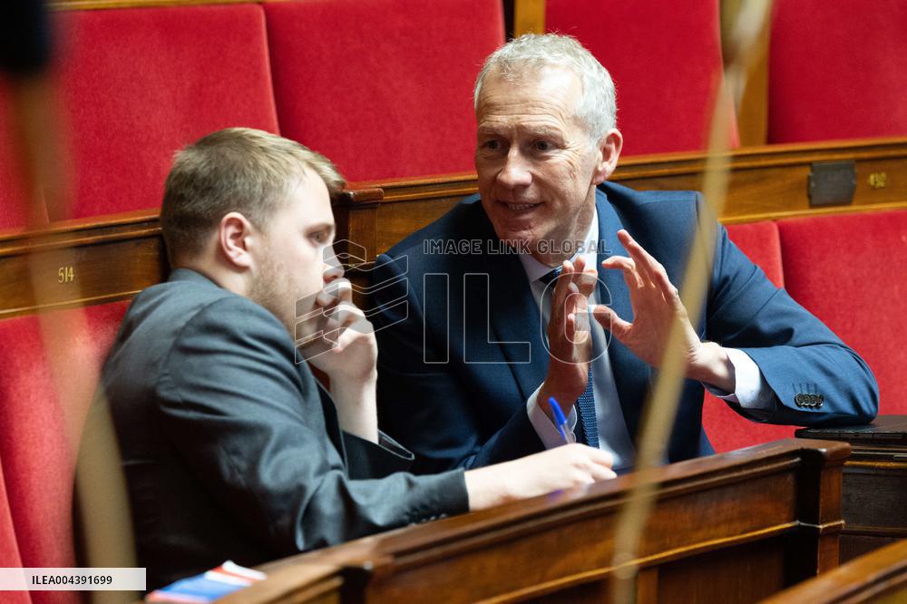 Questions to the government at the National Assembly - Paris